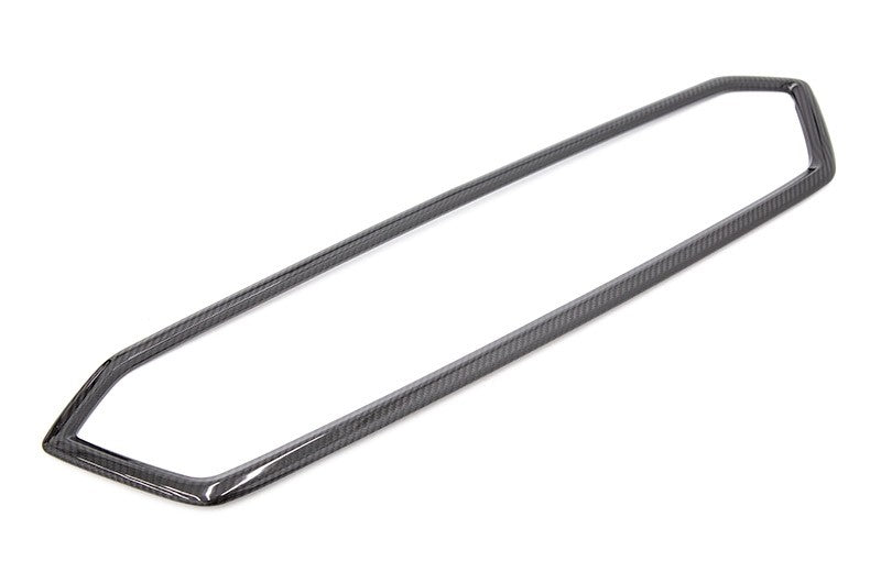 OLM LE Dry Carbon Fiber Grille Garnish (Outer) - 2018-2021 Subaru WRX / STI - 8