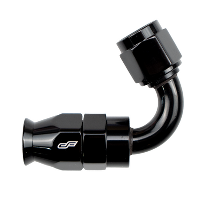 -6 AN 120 Degree Female Aluminum Hose End (PTFE)