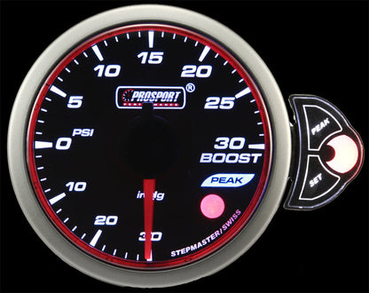 Medidor de impulso Halo Prosport de 2-1/16"