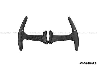 Levas de cambio de fibra de carbono secas estilo OE para Ferrari 488 GTB y Spider Carbonado 2015-2020