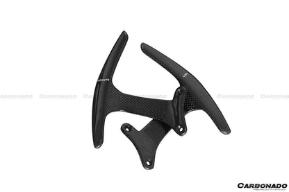 Levas de cambio de fibra de carbono secas estilo OE para Ferrari 488 GTB y Spider Carbonado 2015-2020