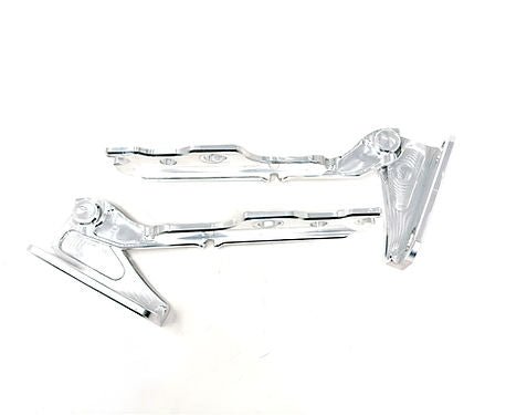 BPR Quick Release Billet Hood Hinges (Evo 7/8/9) - Bulletproof Racing