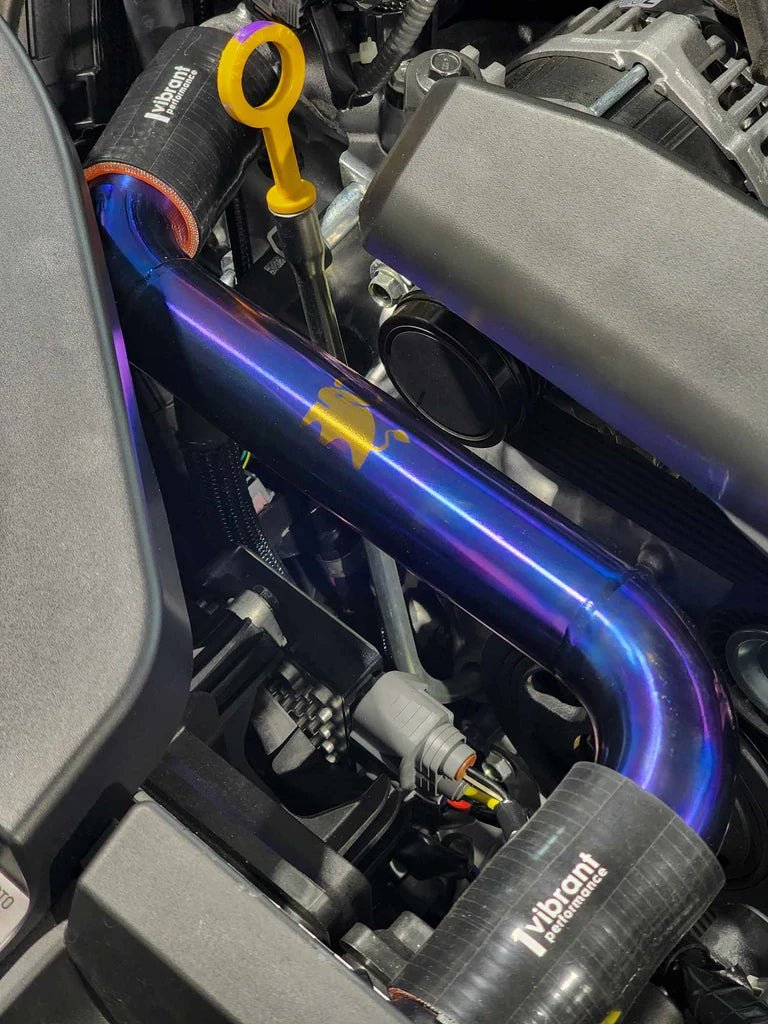 BSF Titanium Upper Radiator Piping (22+ WRX) - BSFab