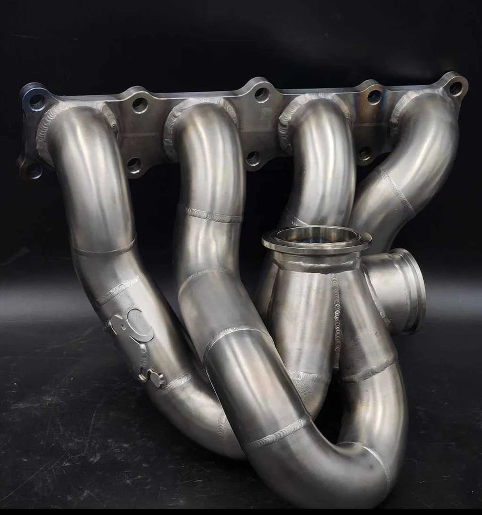 BSF V - Band Top Mount Exhaust Manifold (Evo X) - BSFab