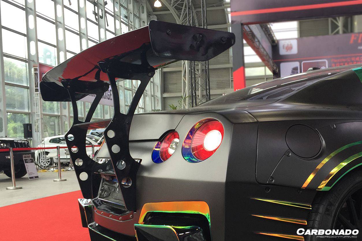 Alerón de maletero estilo Carbonado para Nissan GTR R35 CBA, DBA, EBA y BSP (2008-2023)