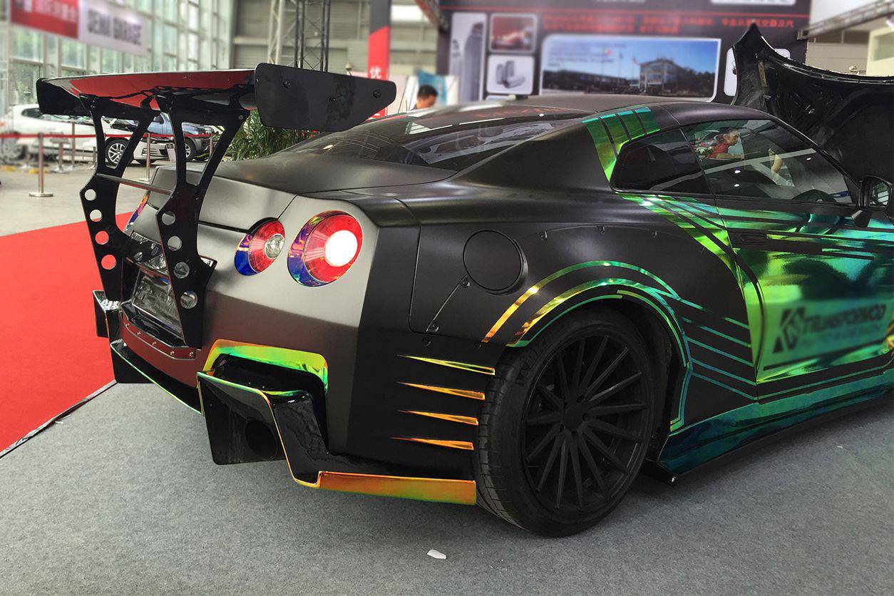 Alerón de maletero estilo Carbonado para Nissan GTR R35 CBA, DBA, EBA y BSP (2008-2023)