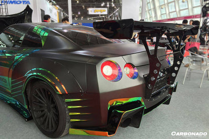 Alerón de maletero estilo Carbonado para Nissan GTR R35 CBA, DBA, EBA y BSP (2008-2023)