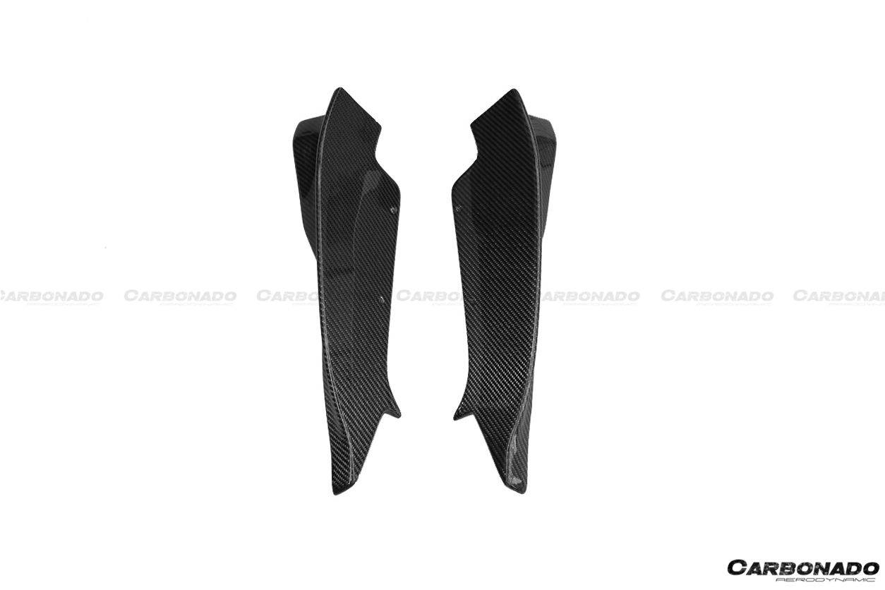 Tapa de parachoques trasero de fibra de carbono estilo BMW E82 E88 1M RZ Carbonado 2008-2013 Spiliter