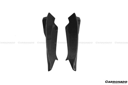 Tapa de parachoques trasero de fibra de carbono estilo BMW E82 E88 1M RZ Carbonado 2008-2013 Spiliter