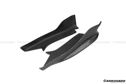Tapa de parachoques trasero de fibra de carbono estilo BMW E82 E88 1M RZ Carbonado 2008-2013 Spiliter