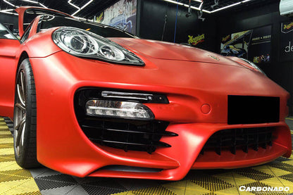Carbonado 2010-2013 Porsche Panamera 970.1 CAT Style Front Bumper
