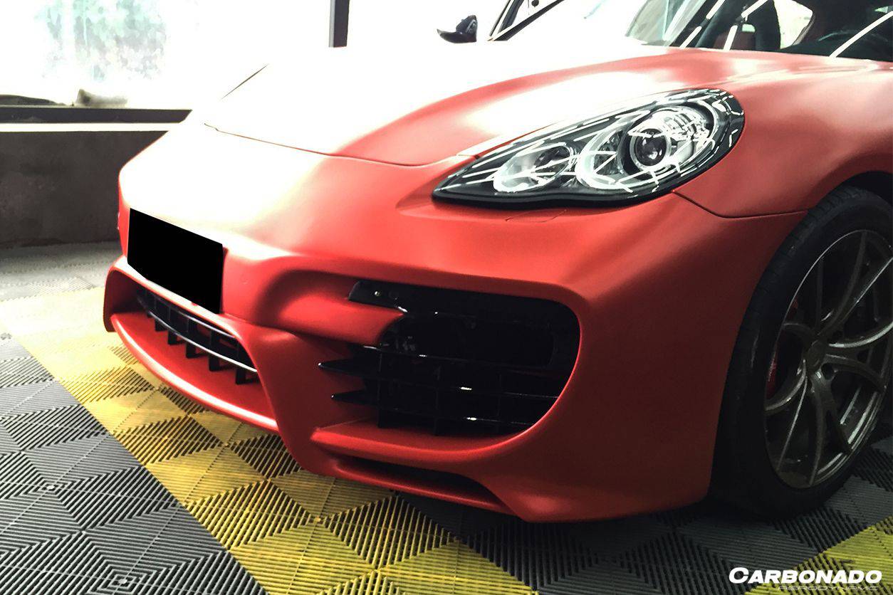 Carbonado 2010-2013 Porsche Panamera 970.1 CAT Style Front Bumper