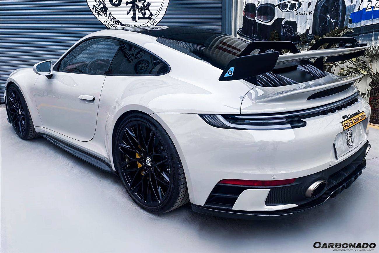 Carbonado 2019-2024 Porsche 911 992 Carrera    S    4S GT3 Style Trunk Spoiler Wing