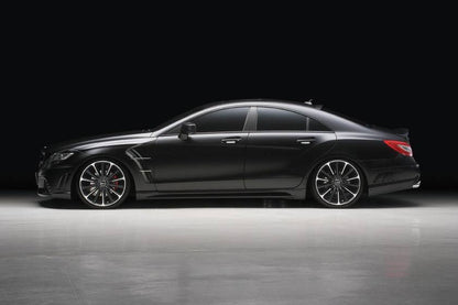 Faldones laterales estilo WD para Mercedes Benz W218 Clase CLS Carbonado 2010-2017