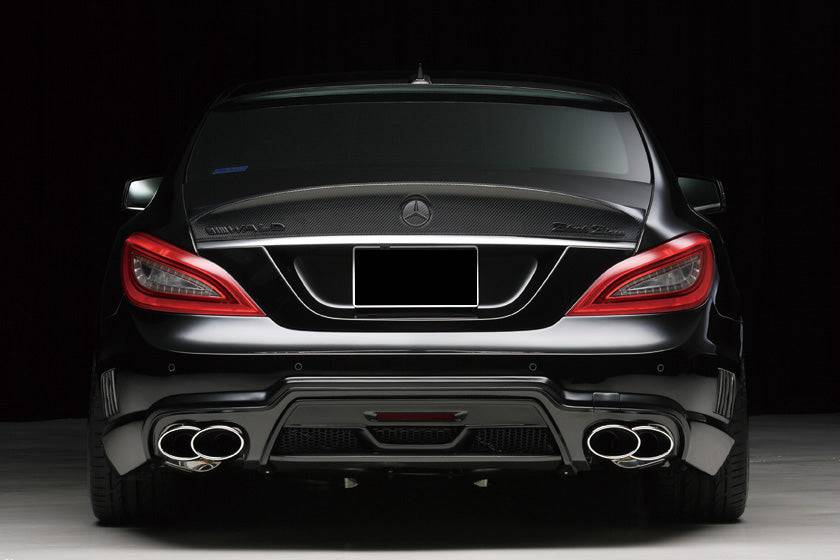 Carbonado 2010-2017 Mercedes Benz W218 CLS Class WD Style Rear Bumper w/ Tip