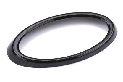 OLM LE Dry Carbon Fiber Front Emblem Frame Overlay - 2018-2021 Subaru WRX / STI - 2