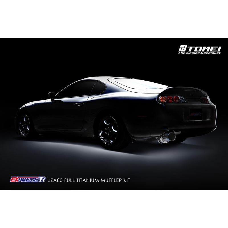 Tomei Expreme Ti Cat-Back Exhaust 4in (93-02 MK4 Supra)