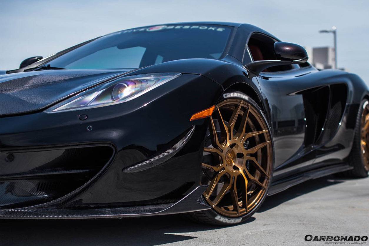 Carbonado RZS Style Side Skirts | 2011-2015 McLaren 650S/MP4/12C