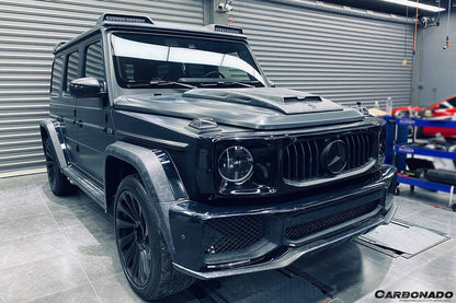 Carbonado 2019-2021 Mercedes Benz G-Class W464 G-Wagon BR Style Hood Scoope