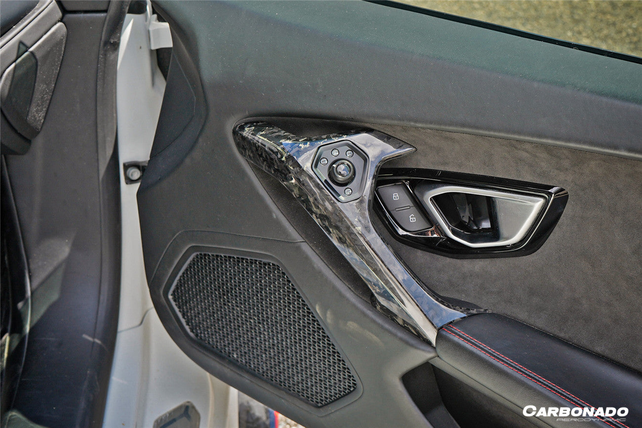Carbonado 2015-2019 Lamborghini Huracan LP610  LP580  EVO OEM Style Autoclave Carbon Fiber Door Handle