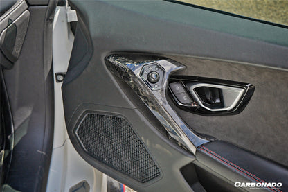 Carbonado 2015-2019 Lamborghini Huracan LP610  LP580  EVO OEM Style Autoclave Carbon Fiber Door Handle