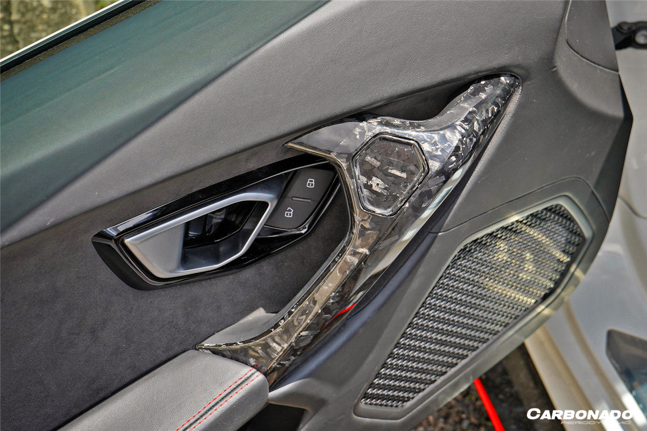 Carbonado 2015-2019 Lamborghini Huracan LP610  LP580  EVO OEM Style Autoclave Carbon Fiber Door Handle