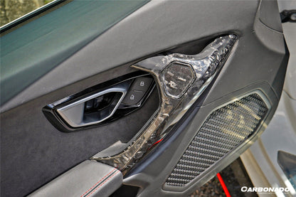 Carbonado 2015-2019 Lamborghini Huracan LP610  LP580  EVO OEM Style Autoclave Carbon Fiber Door Handle