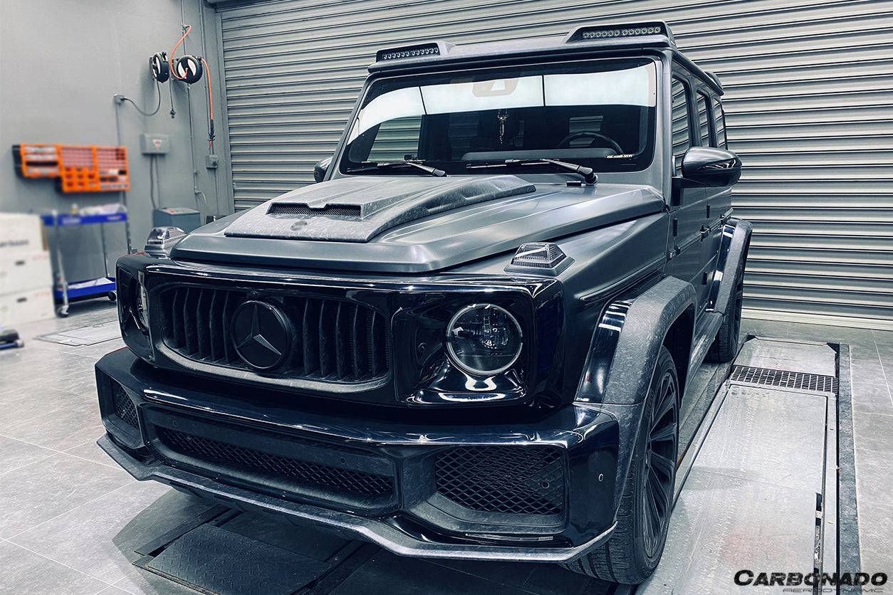 Carbonado 2019-2021 Mercedes Benz G-Class W464 G-Wagon BR Style Hood Scoope