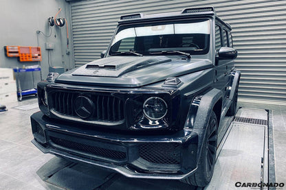Carbonado 2019-2021 Mercedes Benz G-Class W464 G-Wagon BR Style Hood Scoope