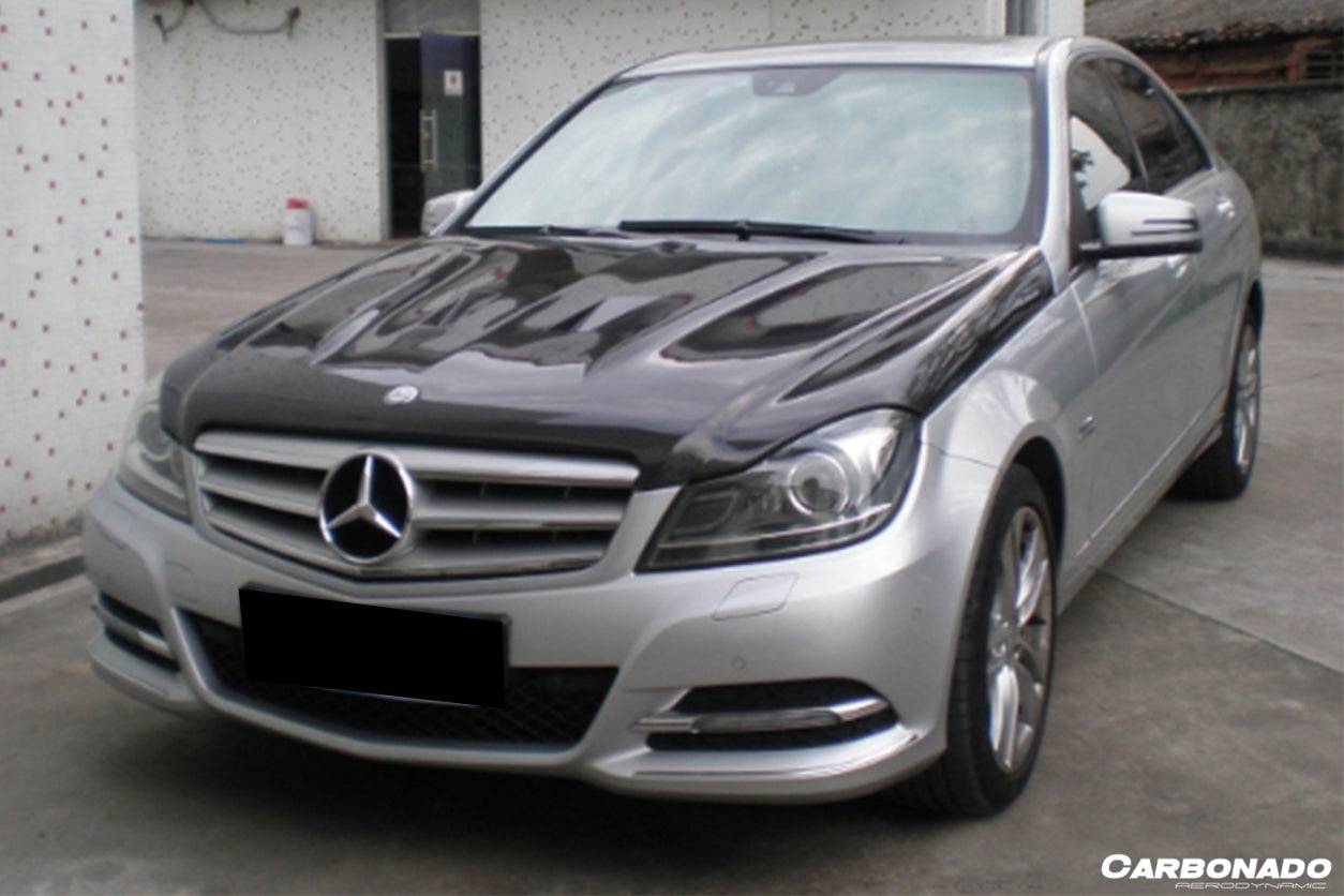 Carbonado 2012-2014 Mercedes Benz W204 C Class BK Style hood