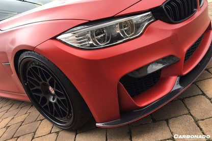 Carbonado D3 Style Carbon Fiber Front Lip | 2014-2020 BMW M4 F82 F80 M3