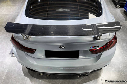 Alerón de maletero de fibra de carbono estilo VRS para BMW M3 F80 M4 F82 2014-2020 Carbonado