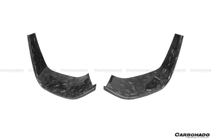 Tapas delanteras de fibra de carbono estilo MP para BMW M3 F80 M4 F82 2014-2020 Carbonado