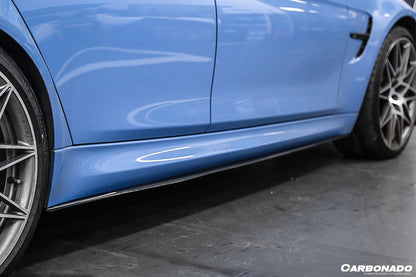 Carbonado MP Style Carbon Fiber Side Skirts Under Board | 2014-2020 BMW M4/M3