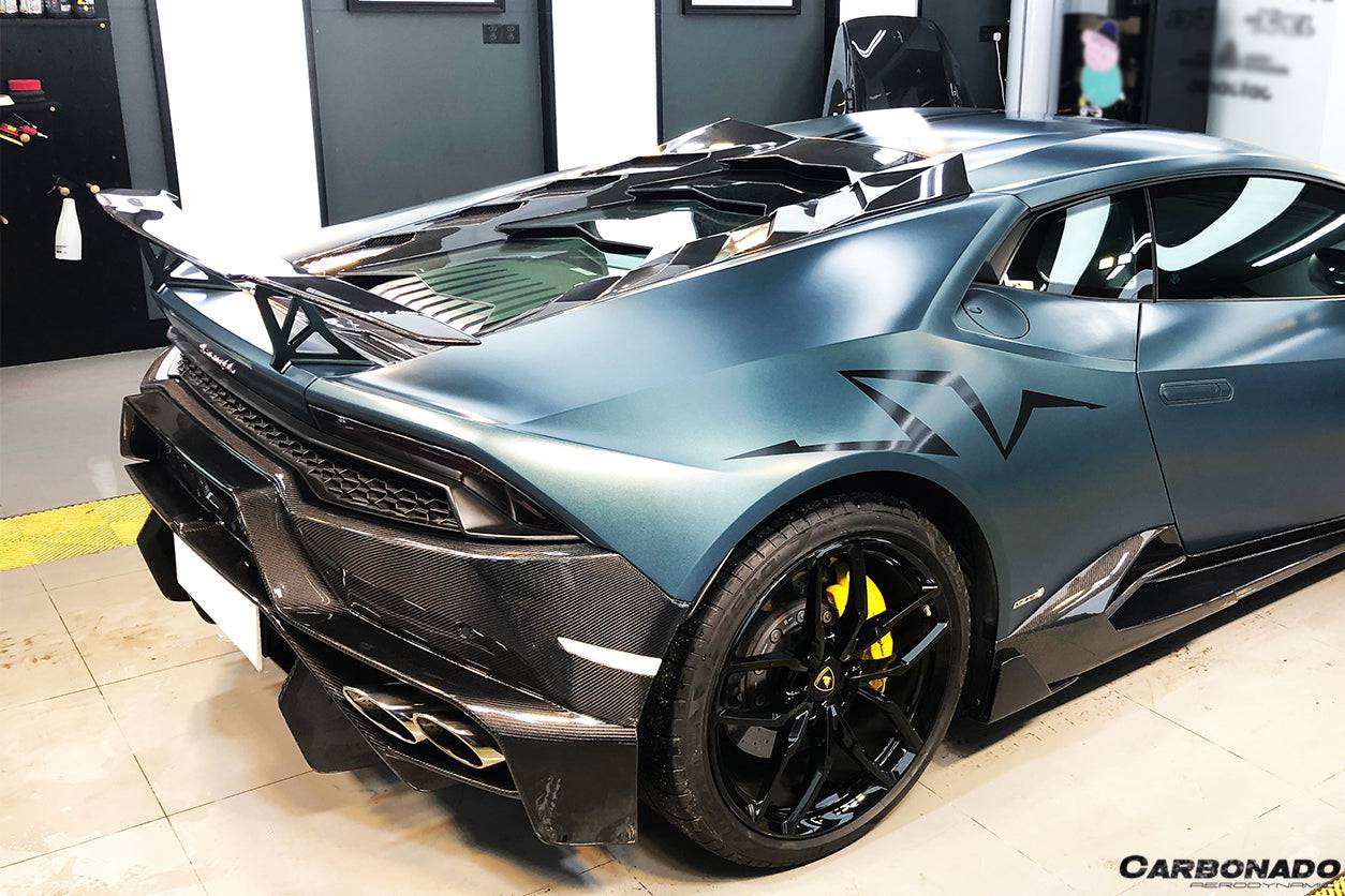 Carbonado 2015-2020 Lamborghini Huracan LP610 LP580 MSY Style Carbon Fiber Rear Engine Trunk