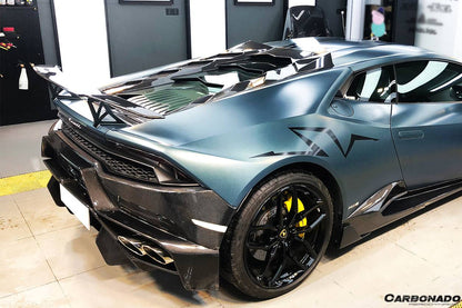 Carbonado 2015-2020 Lamborghini Huracan LP610 LP580 MSY Style Carbon Fiber Rear Engine Trunk