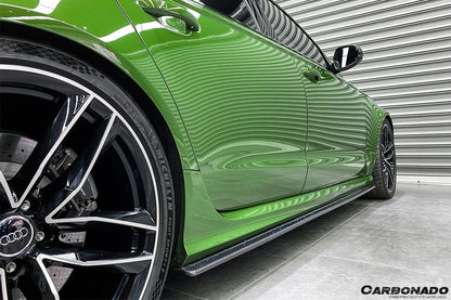 Carbonado 2013-2018 Audi RS6 Avant MN Style Carbon Fiber Side Skirts