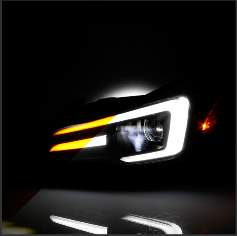 Spyder Apex Series High-Power LED Headlights (15-20 WRX/STI)