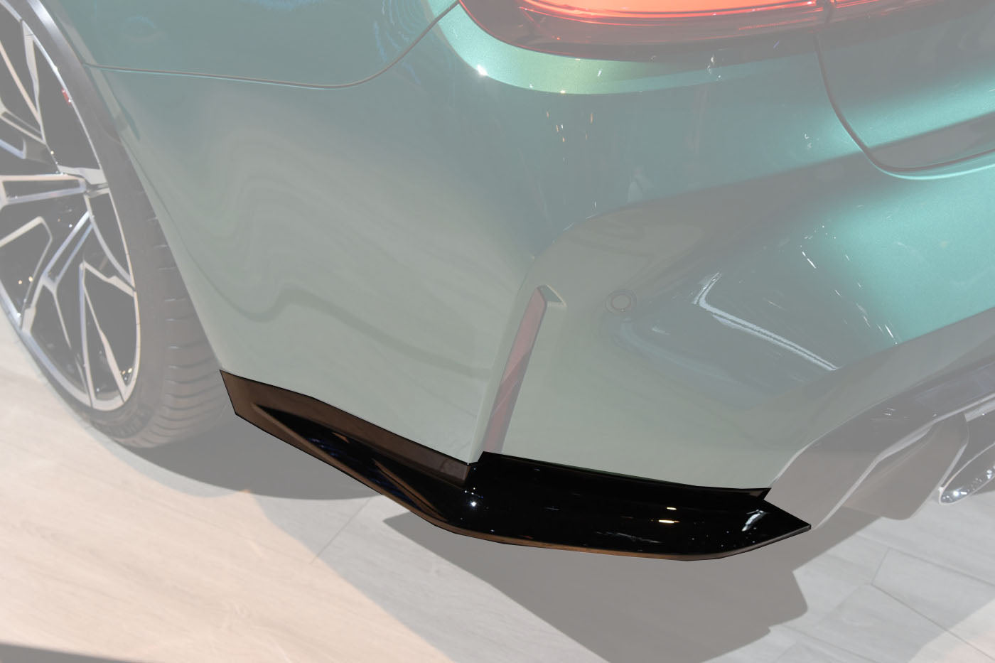 Tapas traseras de fibra de carbono DarwinPRO para BMW M3 G80 2021 en adelante, estilo OE