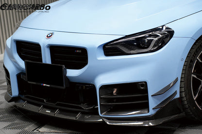 Carbonado AD Style Dry Carbon Fiber Front Splitter Lip | 2021-2024 BMW M2 G87