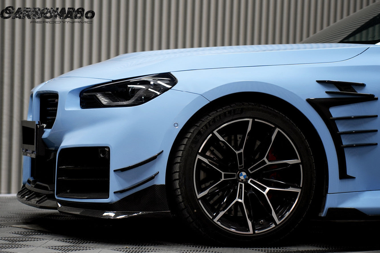 Carbonado 2021-2024 BMW M2 G87 AD Style Dry Carbon Fiber Fender Vents