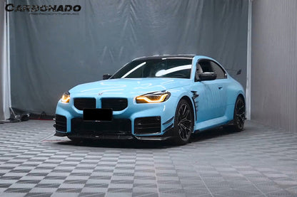 Carbonado AD Style Dry Carbon Fiber Front Splitter Lip | 2021-2024 BMW M2 G87
