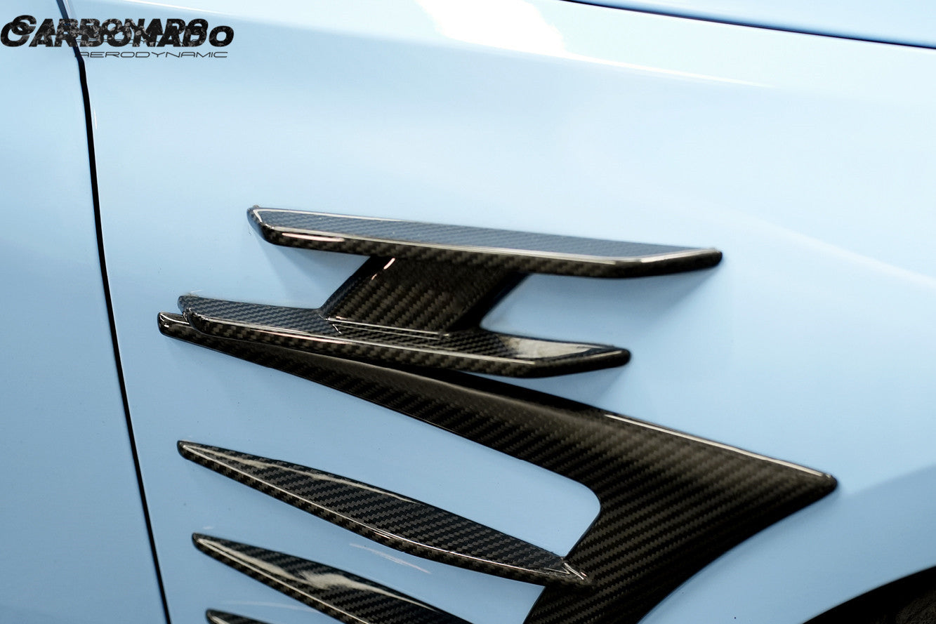 Carbonado 2021-2024 BMW M2 G87 AD Style Dry Carbon Fiber Fender Vents