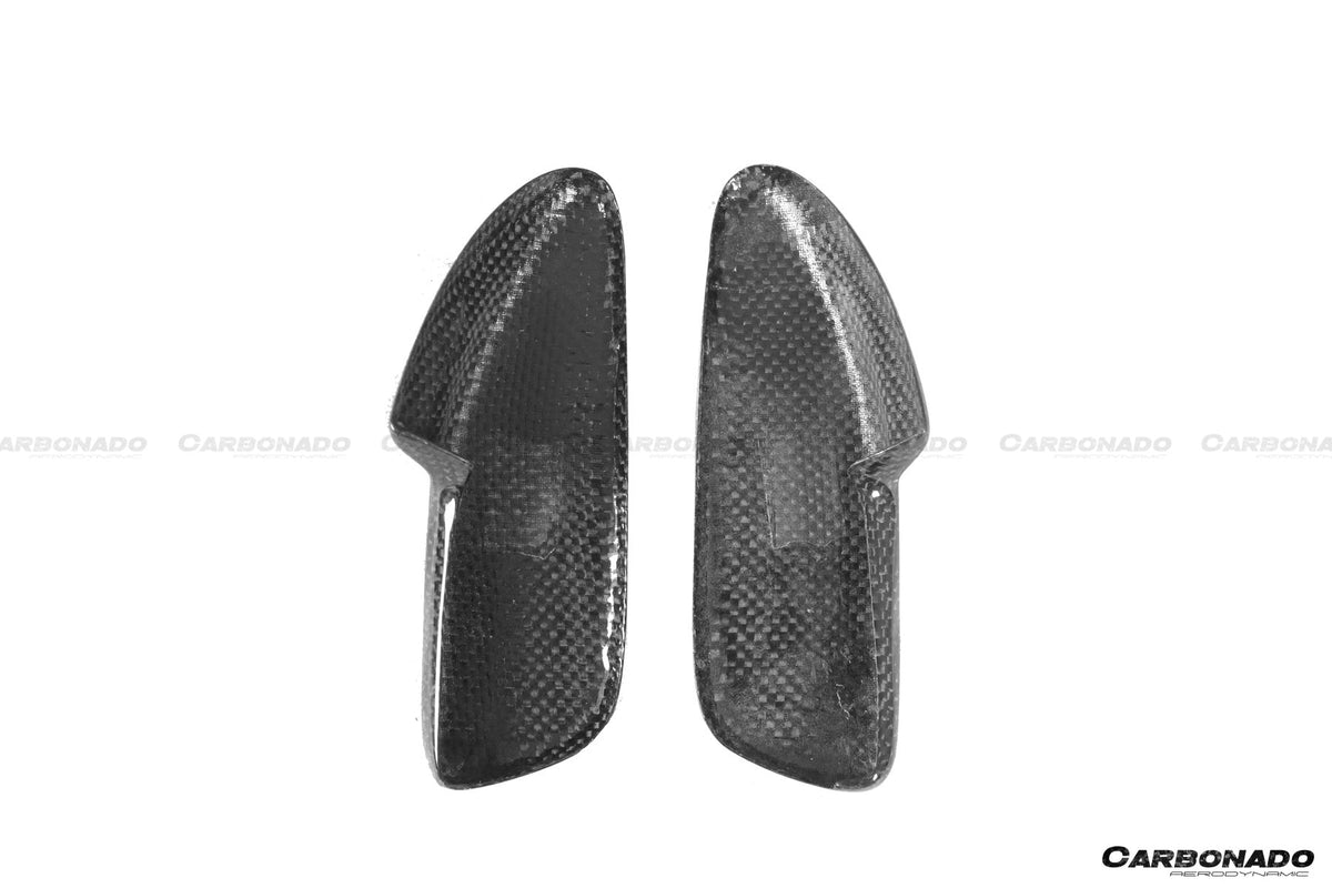 Manija de puerta de fibra de carbono estilo Ferrari 488 GTB y Spider MSY Carbonado 2015-2019