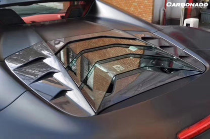 Carbonado 2015-2019 Ferrari 488 Spider MSY Style Carbon Fiber Engine Hood