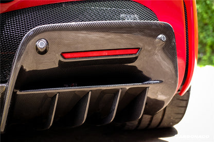 Carbonado OE Style Autoclave Carbon Fiber Rear Diffuser | 2020-UP Ferrari SF90 Stradale