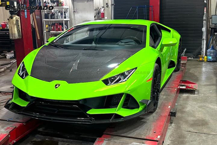 Carbonado 2015-2025 Lamborghini Huracan LP610  LP580  Evo  Tecnica CADO Style Carbon Fiber Hood