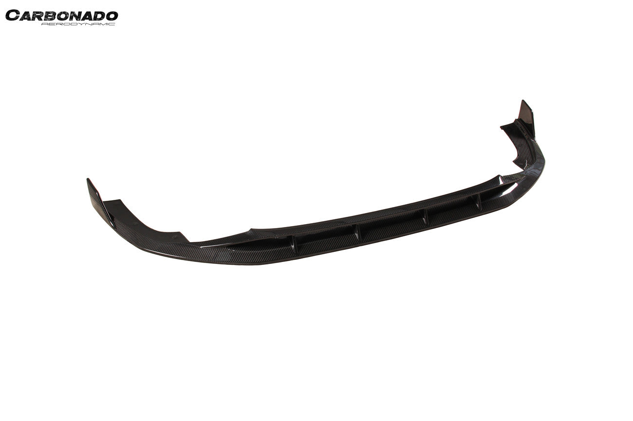 Carbonado 2021-2024 Audi RS3 8Y.0 Sedan And Sportback AD Style Dry Carbon Fiber Front Lip