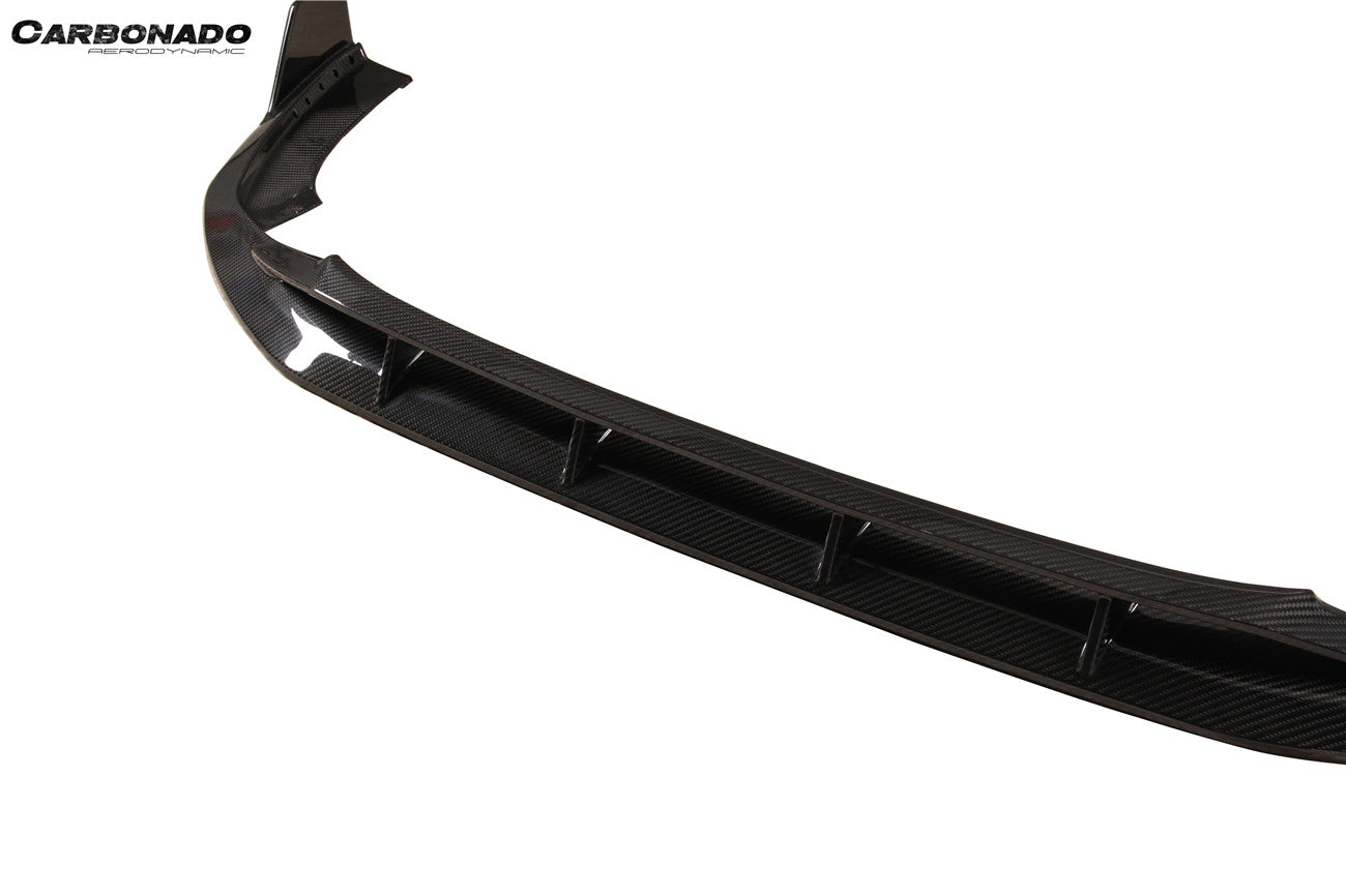Carbonado 2021-2024 Audi RS3 8Y.0 Sedan And Sportback AD Style Dry Carbon Fiber Front Lip