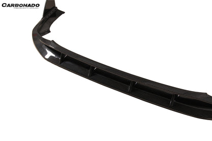 Carbonado 2021-2024 Audi RS3 8Y.0 Sedan And Sportback AD Style Dry Carbon Fiber Front Lip